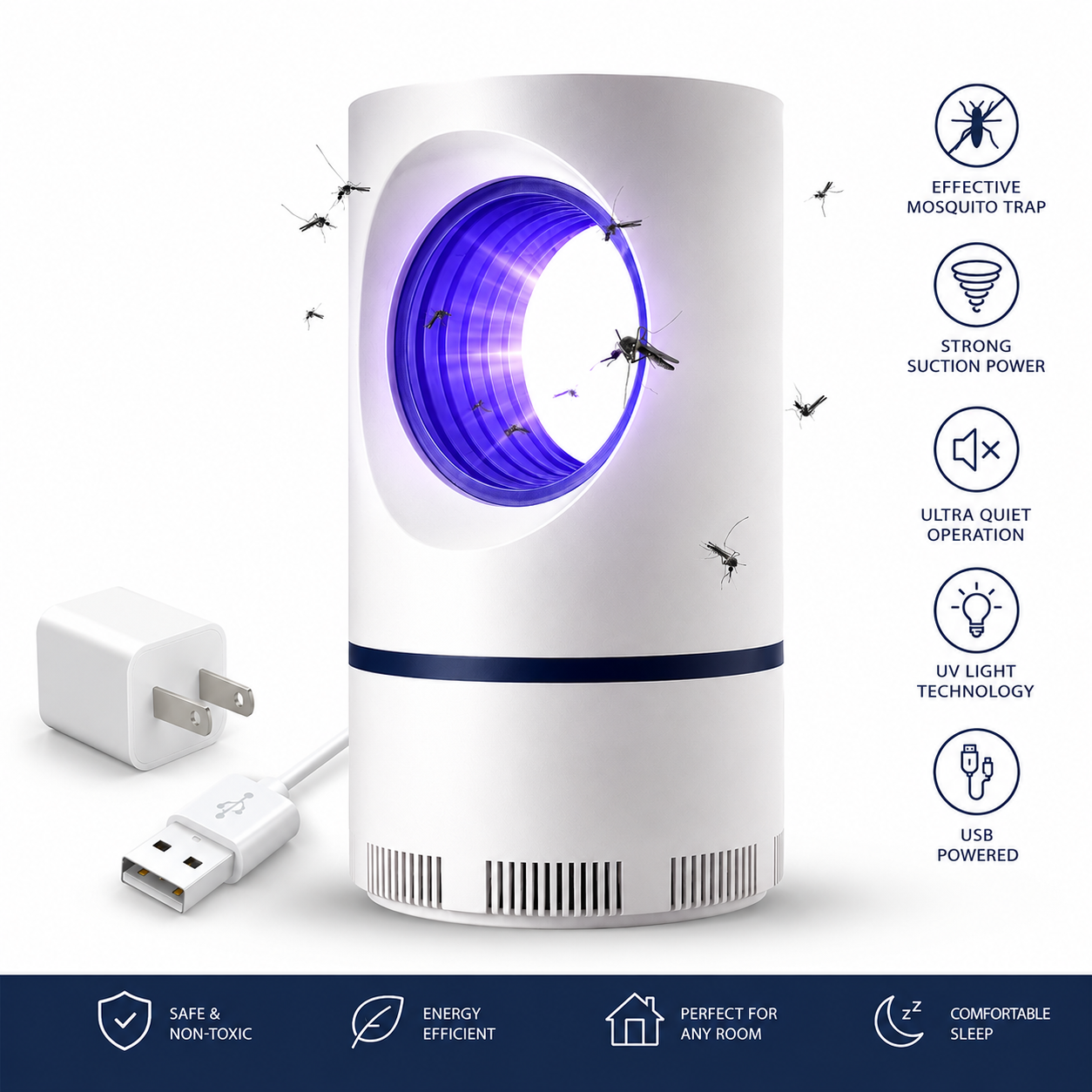 UV Mosquito Killer Lamp